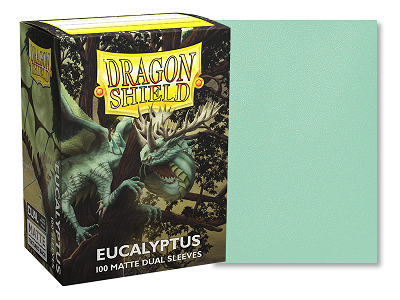 Bọc bài Dragon Shield Sleeve - Matte Dual Standard Size 100 - Eucalyptus