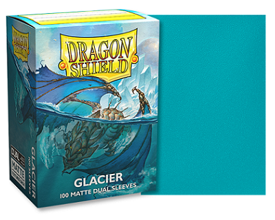 Bọc bài Dragon Shield Sleeve - Matte Dual Standard Size 100 - Glacier