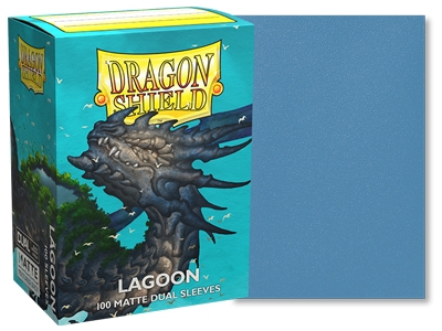 Bọc bài Dragon Shield Sleeve - Matte Dual Standard Size 100 - Lagoon