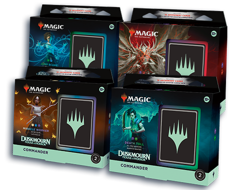 Magic: The Gathering - Duskmourn: House of Horror - Commander Deck Bundle (4 Decks)