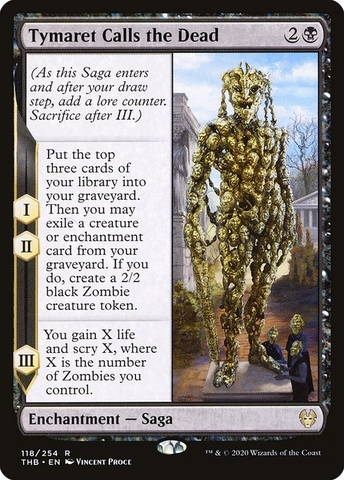Magic: The Gathering - Theros Beyond Death - Tymaret Calls the Dead (118) Foil