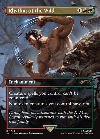 Magic: The Gathering - Secret Lair Drop - Rhythm of the Wild (1740) Foil