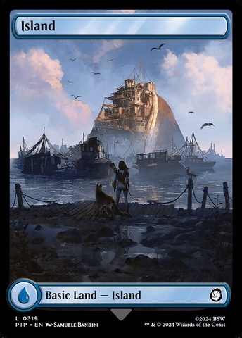 Magic: The Gathering - Fallout - Island (319)