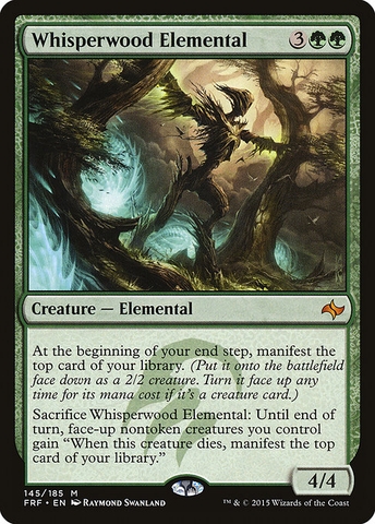 Magic: The Gathering - Fate Reforged - Whisperwood Elemental (145)