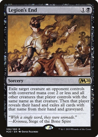 Magic: The Gathering - Core Set 2020 - Legion's End (106)