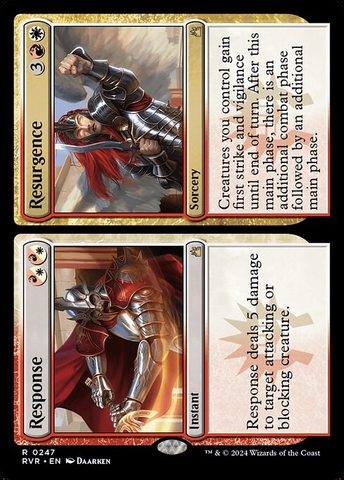 Magic: The Gathering - Ravnica Remastered - Response // Resurgence (247)