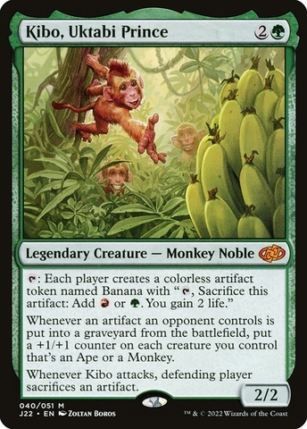 Magic: The Gathering - Jumpstart 2022 - Kibo, Uktabi Prince (40)
