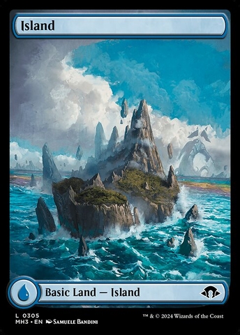 Magic: The Gathering - Modern Horizons 3 - Island (305) Foil