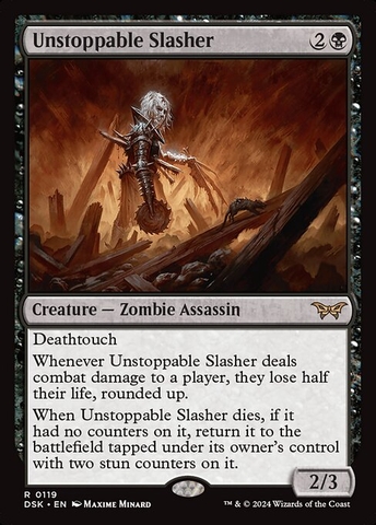 Magic: The Gathering - Duskmourn: House of Horror - Unstoppable Slasher (119)