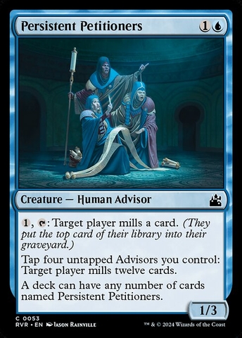 Magic: The Gathering - Ravnica Remastered - Persistent Petitioners (53)