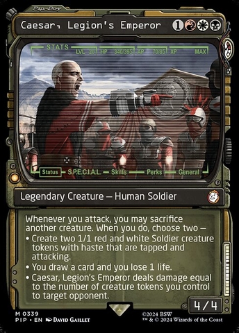 Magic: The Gathering - Fallout - Caesar, Legion's Emperor (339)