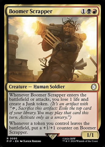 Magic: The Gathering - Fallout - Boomer Scrapper (95)