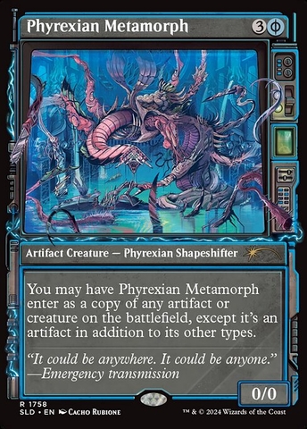 Magic: The Gathering - Secret Lair Drop - Phyrexian Metamorph (1758)