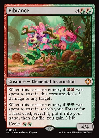 Magic: The Gathering - Lorwyn Eclipsed - Vibrance (249) Foil