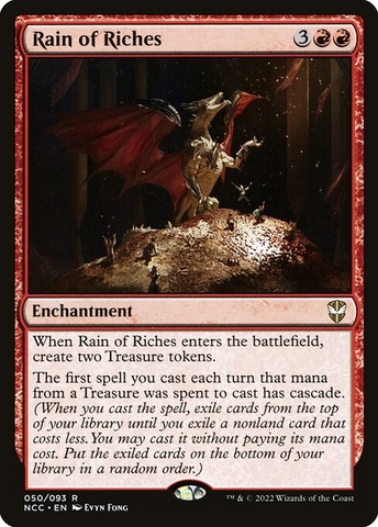 Magic: The Gathering - New Capenna Commander - Rain of Riches (50)