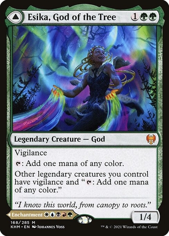 Magic: The Gathering - Kaldheim - Esika, God of the Tree // The Prismatic Bridge (168) Foil