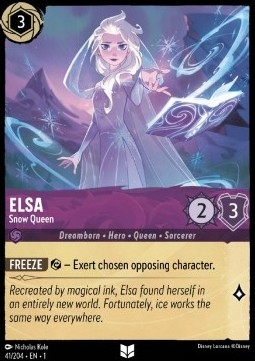 Disney Lorcana - The First Chapter - Elsa - Snow Queen