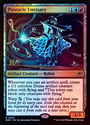 Magic the Gathering - Edge of Eternities - Pinnacle Emissary (Prerelease FOIL)