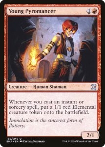 Magic the Gathering - Eternal Masters - Young Pyromancer