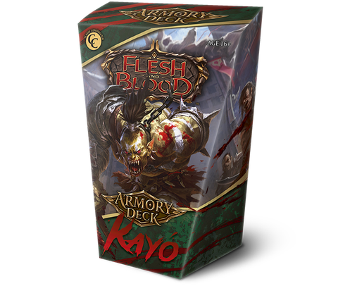 [Pre-Order] Flesh and blood TCG - Classic Constructed Deck - Kayo, Armed and Dangerous (50% đặt cọc)