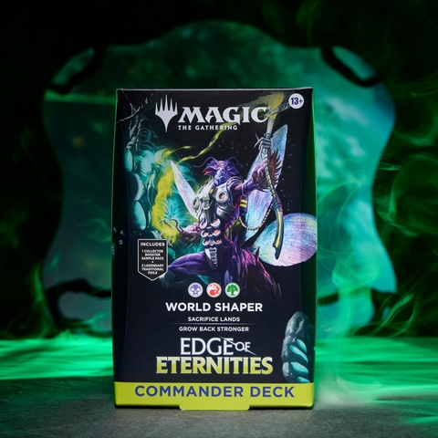 Magic: The Gathering - Edge of Eternities - Commander Deck - World Shaper (Black-Red-Green)