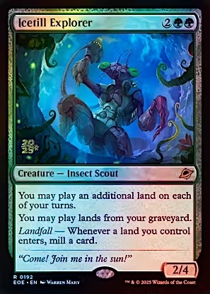 Magic the Gathering - Edge of Eternities - Icetill Explorer (Prerelease FOIL)