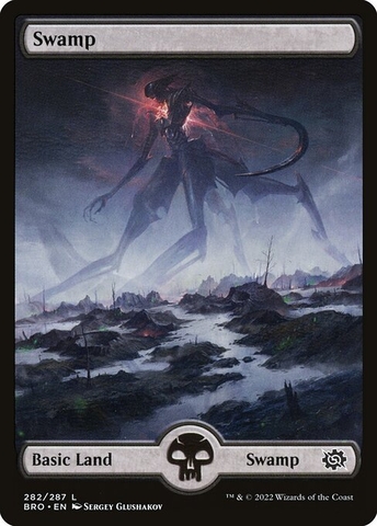 Magic: The Gathering - The Brothers' War - Swamp (282) Foil