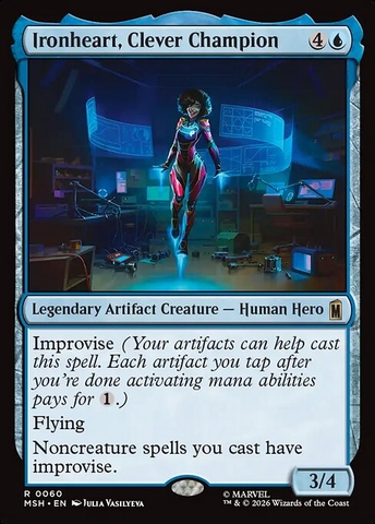 Magic: The Gathering - Marvel Super Heroes - Ironheart, Clever Champion (60)