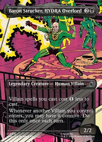 Magic: The Gathering - Marvel Super Heroes - Baron Strucker, HYDRA Overlord (315)