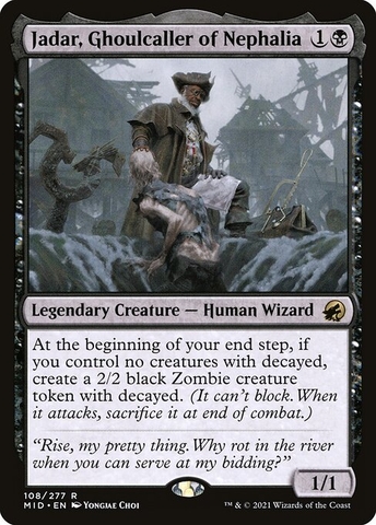 Magic: The Gathering - Innistrad: Midnight Hunt - Jadar, Ghoulcaller of Nephalia (108)