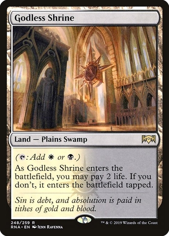 Magic: The Gathering - Ravnica Allegiance - Godless Shrine (248)