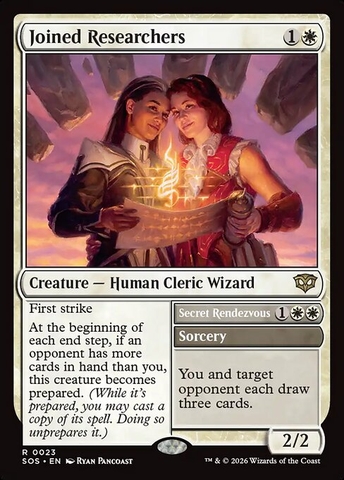 Magic: The Gathering - Secrets of Strixhaven - Joined Researchers // Secret Rendezvous (23) Foil