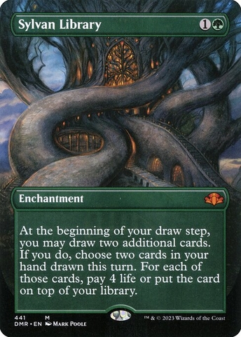 Magic: The Gathering - Dominaria Remastered - Sylvan Library (441)