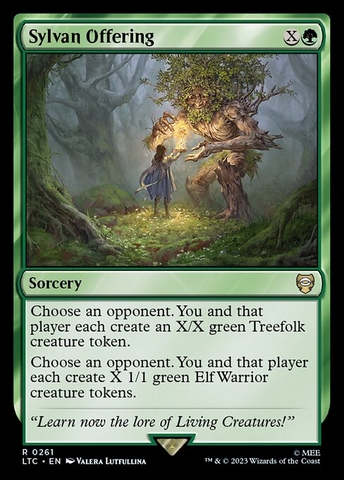 Magic: The Gathering - Tales of Middle-earth Commander - Sylvan Offering (261)
