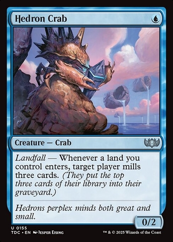 Magic: The Gathering - Tarkir: Dragonstorm Commander - Hedron Crab (155)