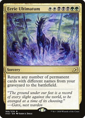 Magic: The Gathering - Ikoria: Lair of Behemoths - Eerie Ultimatum (184)