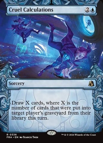 Magic: The Gathering - Reality Fracture - Cruel Calculations (336)