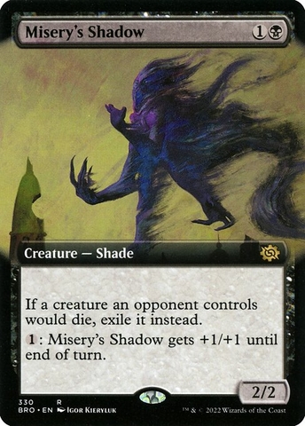 Magic: The Gathering - The Brothers' War - Misery's Shadow (330)