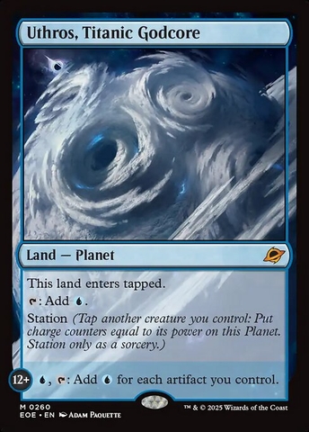 Magic: The Gathering - Edge of Eternities - Uthros, Titanic Godcore (260)