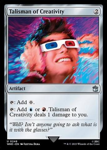 Magic: The Gathering - Doctor Who - Talisman of Creativity (248)