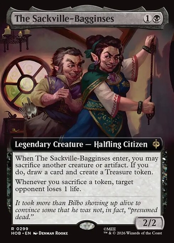 Magic: The Gathering - The Hobbit - The Sackville-Bagginses (299)