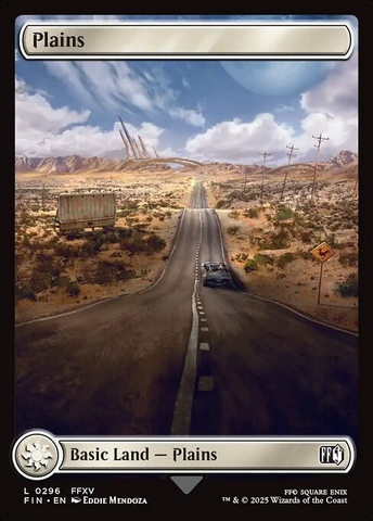 Magic: The Gathering - Final Fantasy - Plains (296)