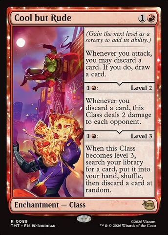 Magic: The Gathering - Teenage Mutant Ninja Turtles - Cool but Rude (89)