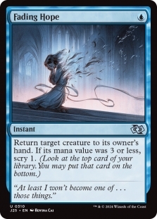 Magic the Gathering - Foundations Jumpstart (Jumpstart 2025) - Fading Hope