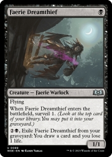 Magic the Gathering - Wilds of Eldraine - Faerie Dreamthief
