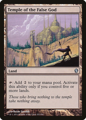 Magic: The Gathering - Commander 2013 - Temple of the False God (327)