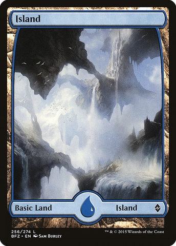 Magic: The Gathering - Battle for Zendikar - Island (256)