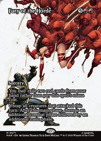 Magic: The Gathering - Marvel Universe - Fury of the Horde (71)