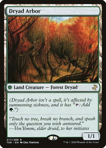 Magic: The Gathering - Time Spiral Remastered - Dryad Arbor (277)