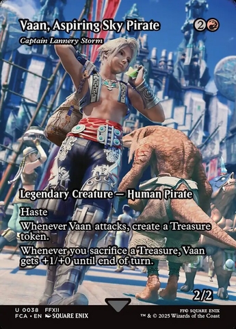 Magic the Gathering - Final Fantasy Through the Ages - Vaan, Aspiring Sky Pirate (Captain Lannery Storm)